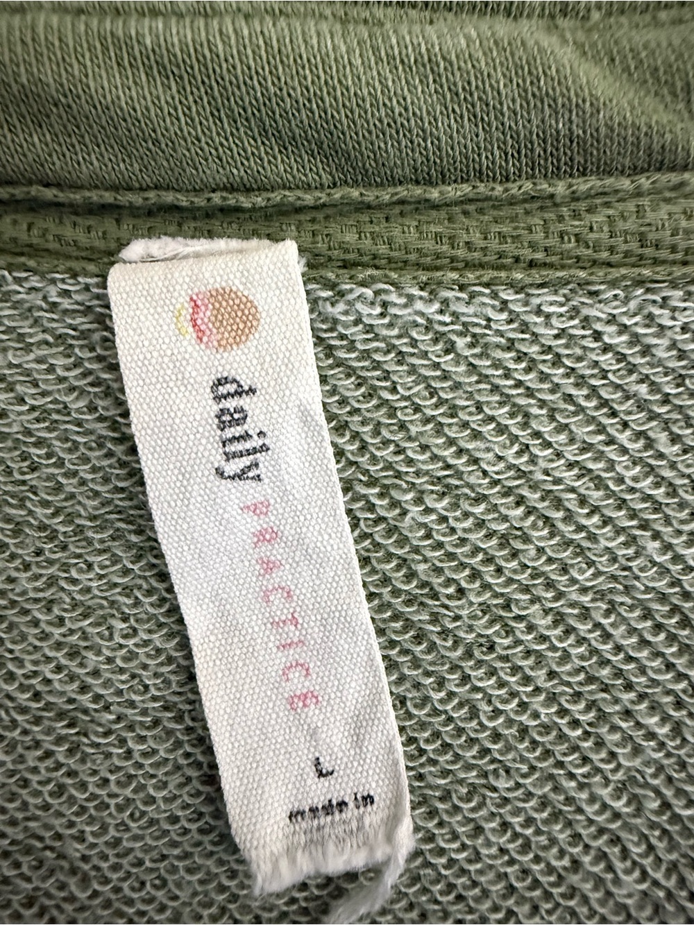 Anthropologie Daily Practice Olive Green Utility Jacket - Picture 4 of 9